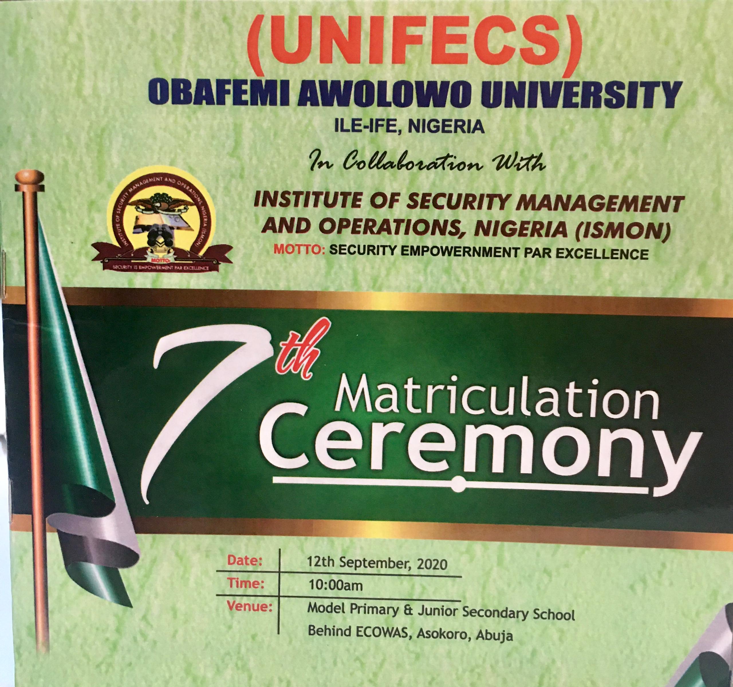 Matriculation